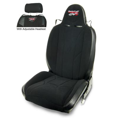 MasterCraft Safety Baja RS Reclining Front Seat with Adjustable Headrest (Black/Black) - 512024